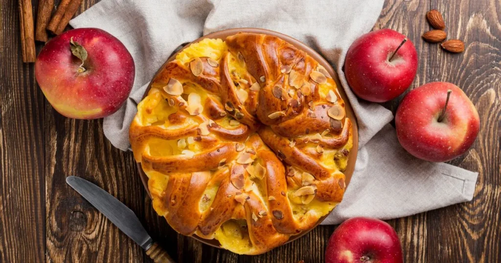 Vegan upside down Apple cake recipe