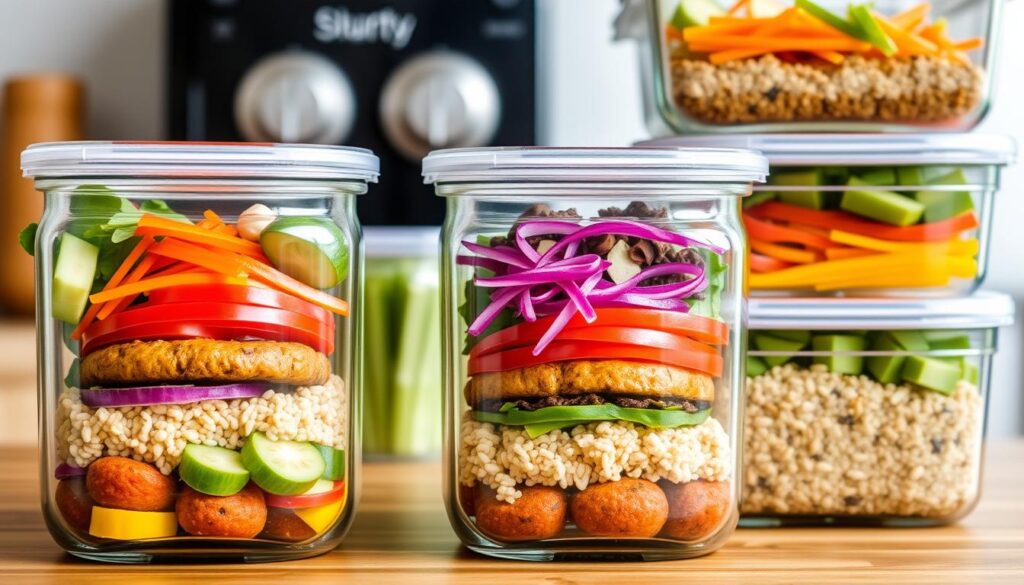 Burger Bowl Meal Prep Storage