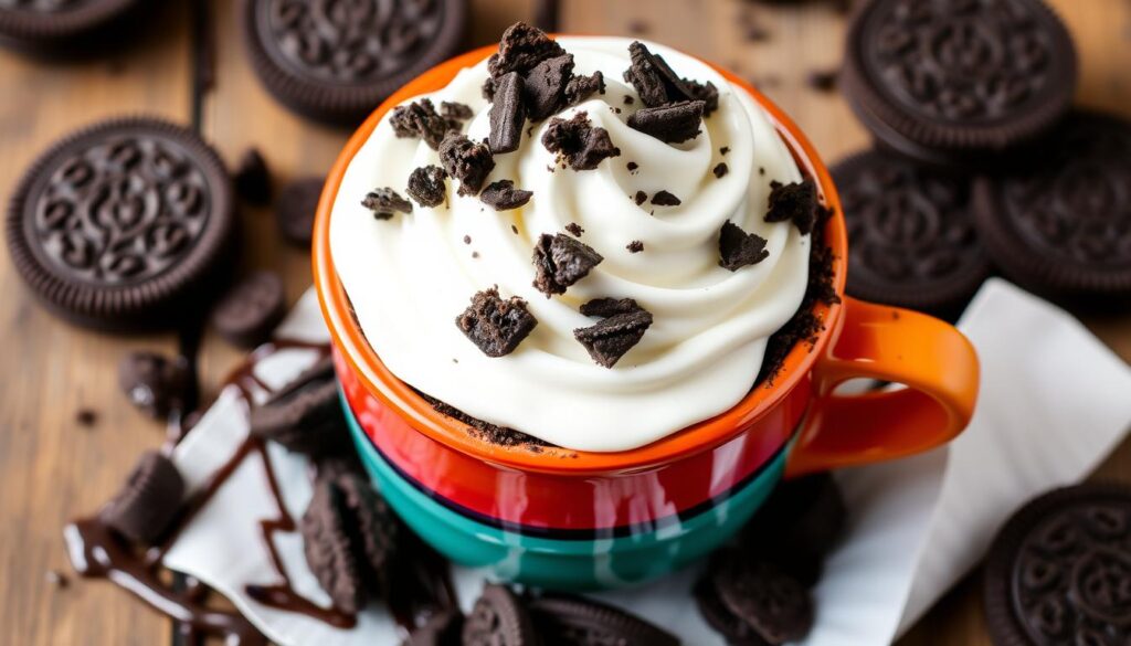 Oreo mug cake