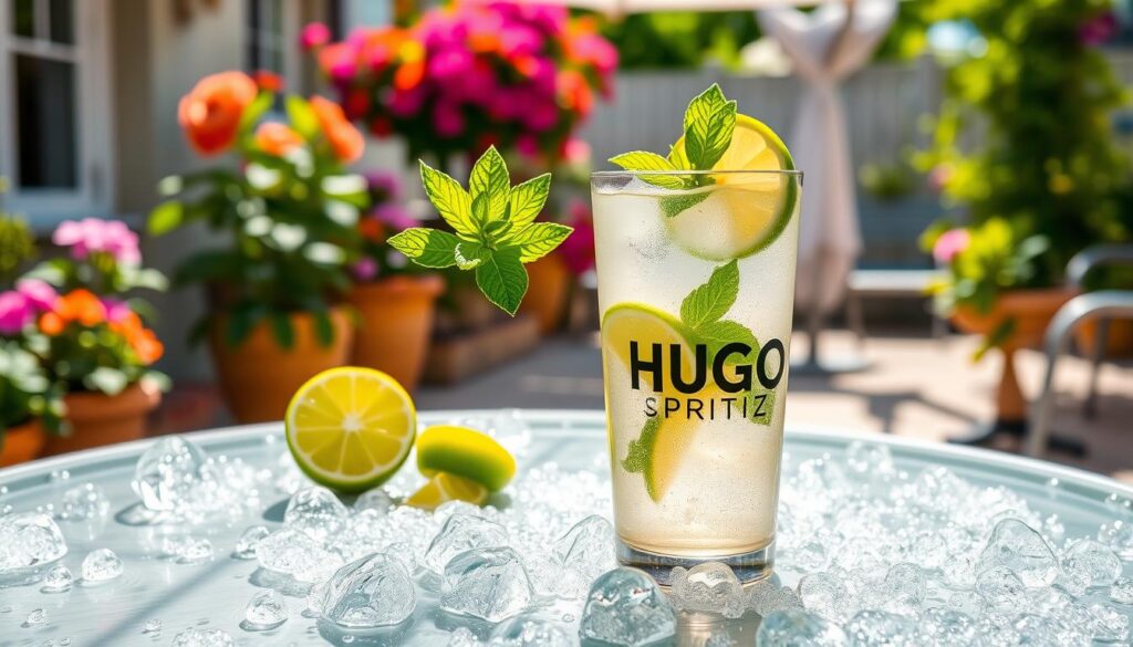 alcohol-free hugo spritz