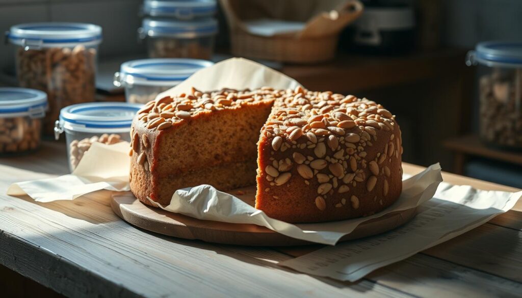 almond cake storage