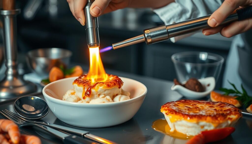 brulee torch technique