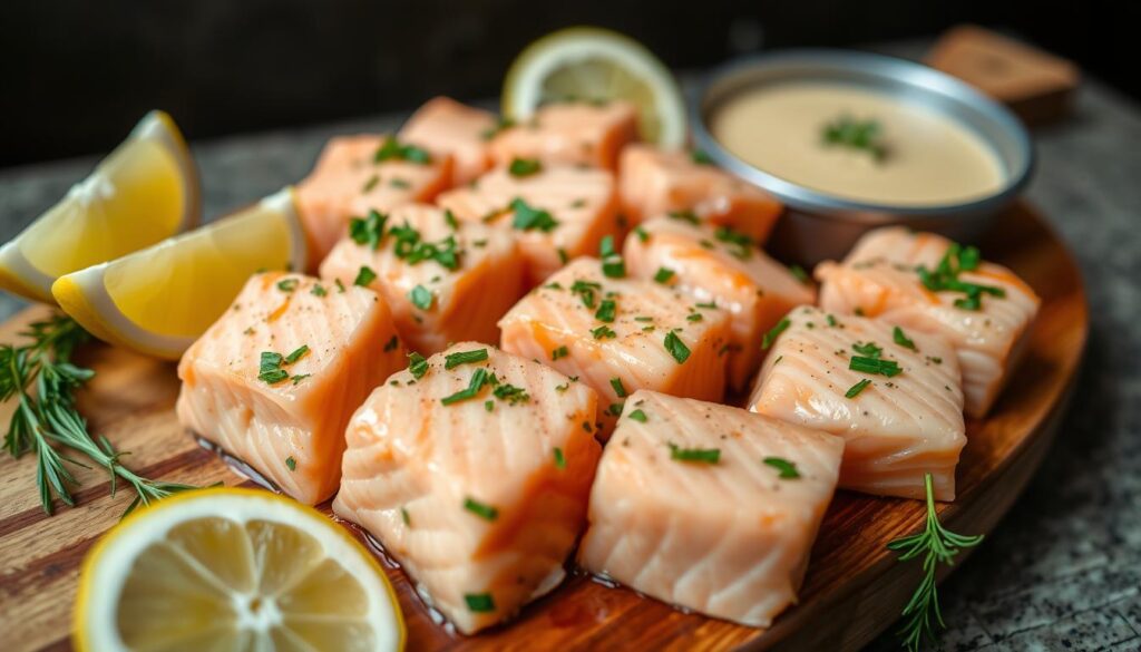 salmon bites recipe