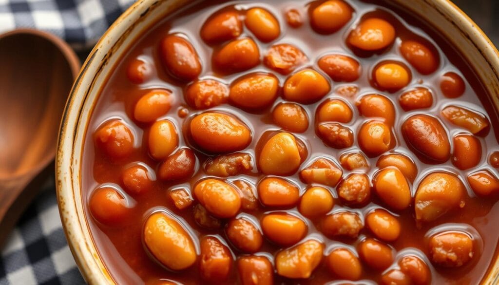 Classic American Baked Beans Consistency