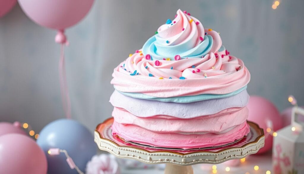 Cotton Candy Cake Decorating Techniques