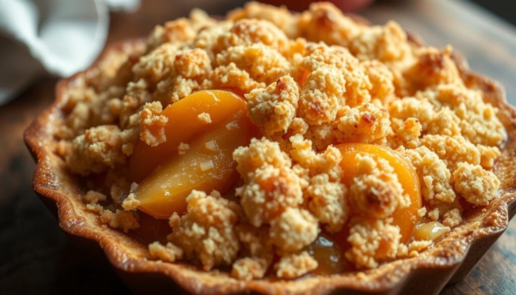 Peach Crumble Texture Perfection